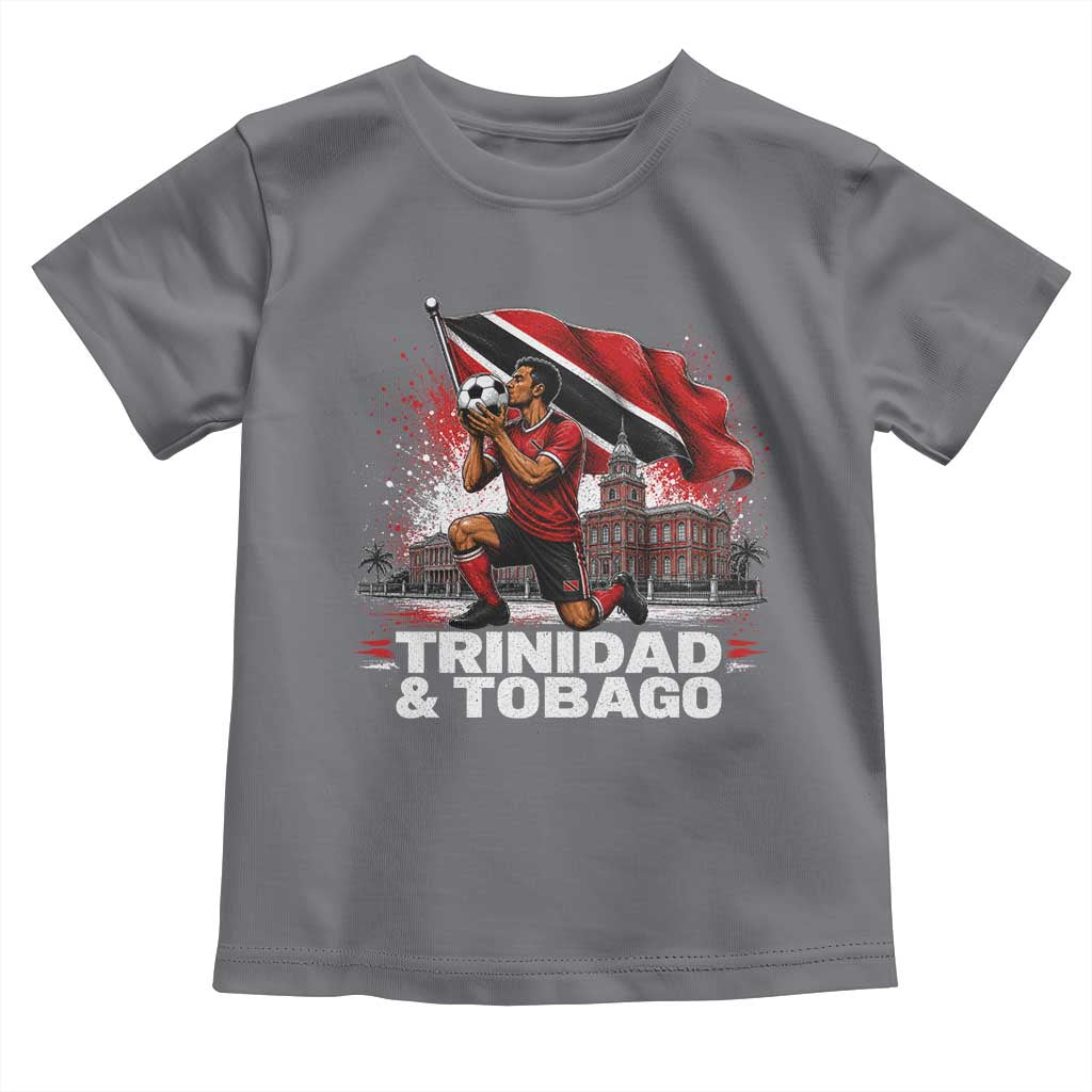 Trinidad and Tobago Soccer Toddler T Shirt Patriotic Football Fan Caribbean Pride Gift