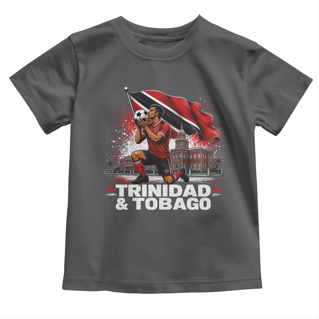 Trinidad and Tobago Soccer Toddler T Shirt Patriotic Football Fan Caribbean Pride Gift