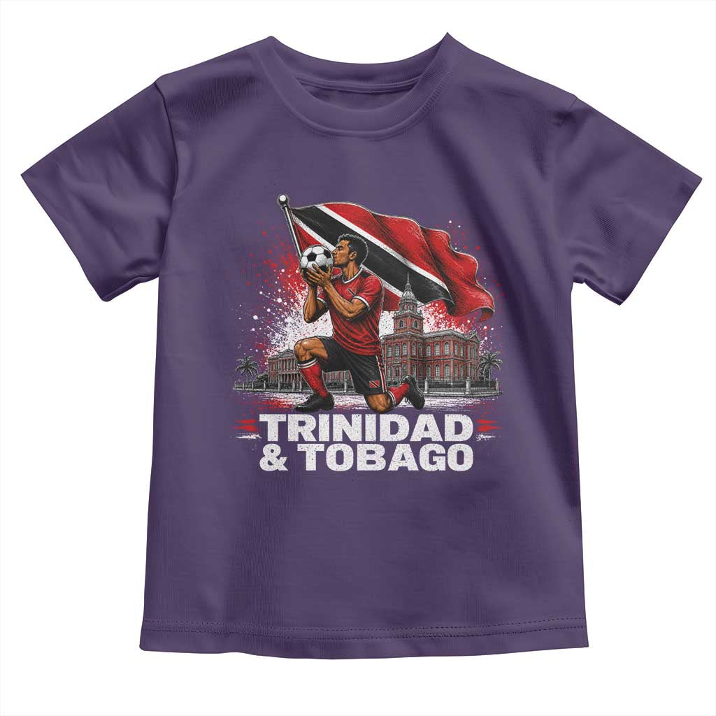 Trinidad and Tobago Soccer Toddler T Shirt Patriotic Football Fan Caribbean Pride Gift