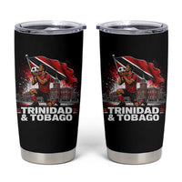 Trinidad and Tobago Soccer Tumbler Cup Patriotic Football Fan Caribbean Pride Gift