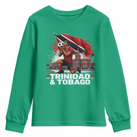 Trinidad and Tobago Soccer Youth Sweatshirt Patriotic Football Fan Caribbean Pride Gift