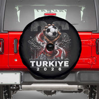 Turkish Soccer Spare Tire Cover Turkey Football Fan Vintage Turkish Pride