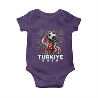 Turkish Soccer Baby Onesie Turkey Football Fan Vintage Turkish Pride