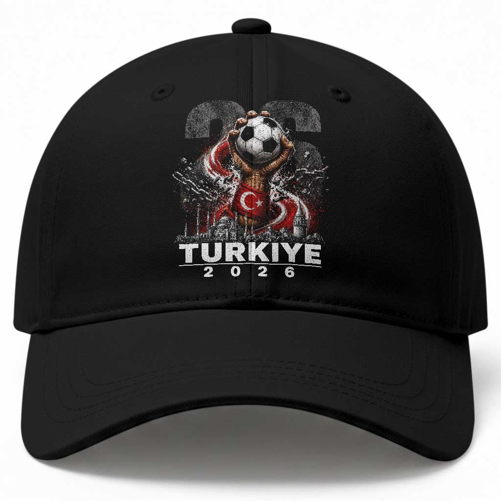 Turkish Soccer Baseball Cap Turkey Football Fan Vintage Turkish Pride