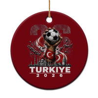 Turkish Soccer Ceramic Ornament Turkey Football Fan Vintage Turkish Pride