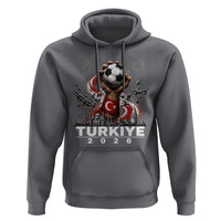 Turkish Soccer Hoodie Turkey Football Fan Vintage Turkish Pride