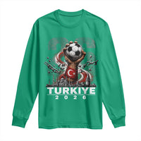 Turkish Soccer Long Sleeve Shirt Turkey Football Fan Vintage Turkish Pride