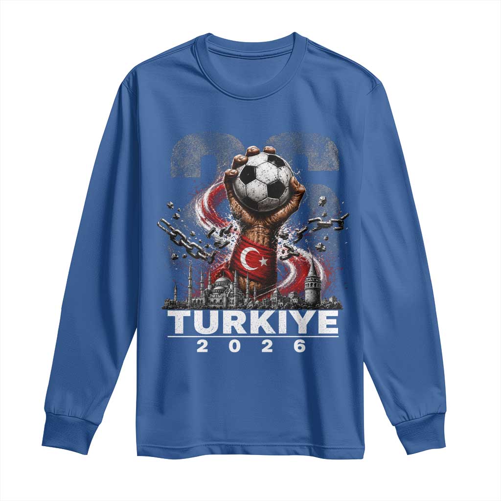 Turkish Soccer Long Sleeve Shirt Turkey Football Fan Vintage Turkish Pride