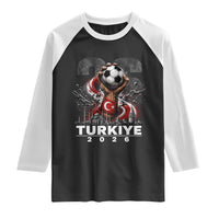 Turkish Soccer Raglan Shirt Turkey Football Fan Vintage Turkish Pride