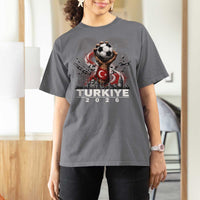 Turkish Soccer T Shirt For Women Turkey Football Fan Vintage Turkish Pride