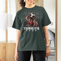 Turkish Soccer T Shirt For Women Turkey Football Fan Vintage Turkish Pride