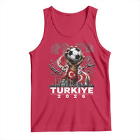 Turkish Soccer Tank Top Turkey Football Fan Vintage Turkish Pride