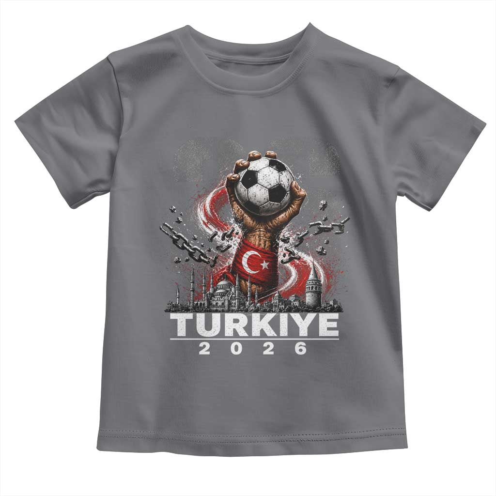 Turkish Soccer Toddler T Shirt Turkey Football Fan Vintage Turkish Pride