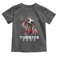 Turkish Soccer Toddler T Shirt Turkey Football Fan Vintage Turkish Pride