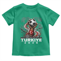 Turkish Soccer Toddler T Shirt Turkey Football Fan Vintage Turkish Pride
