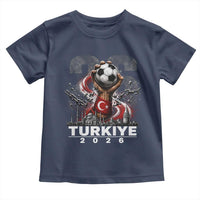 Turkish Soccer Toddler T Shirt Turkey Football Fan Vintage Turkish Pride