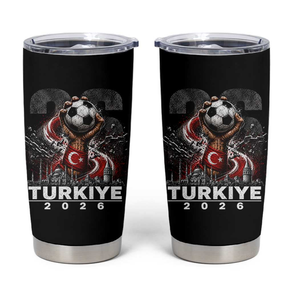 Turkish Soccer Tumbler Cup Turkey Football Fan Vintage Turkish Pride