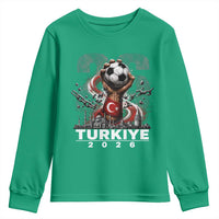 Turkish Soccer Youth Sweatshirt Turkey Football Fan Vintage Turkish Pride