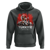 Turkish Soccer 2026 Hoodie Turkey Football Fan Vintage Turkish Pride