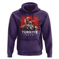 Turkish Soccer 2026 Hoodie Turkey Football Fan Vintage Turkish Pride