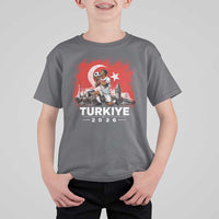 Turkish Soccer 2026 T Shirt For Kid Turkey Football Fan Vintage Turkish Pride