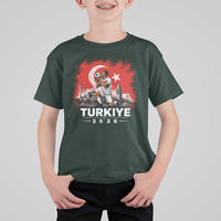 Turkish Soccer 2026 T Shirt For Kid Turkey Football Fan Vintage Turkish Pride