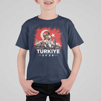 Turkish Soccer 2026 T Shirt For Kid Turkey Football Fan Vintage Turkish Pride