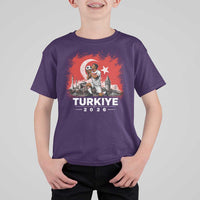 Turkish Soccer 2026 T Shirt For Kid Turkey Football Fan Vintage Turkish Pride