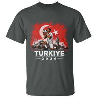 Turkish Soccer 2026 T Shirt Turkey Football Fan Vintage Turkish Pride