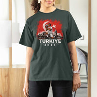 Turkish Soccer 2026 T Shirt For Women Turkey Football Fan Vintage Turkish Pride