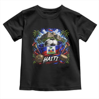 Haiti Soccer 2026 Toddler T Shirt Haitian Flag Caribbean Football Fan
