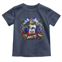 Haiti Soccer 2026 Toddler T Shirt Haitian Flag Caribbean Football Fan