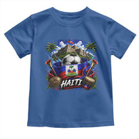 Haiti Soccer 2026 Toddler T Shirt Haitian Flag Caribbean Football Fan