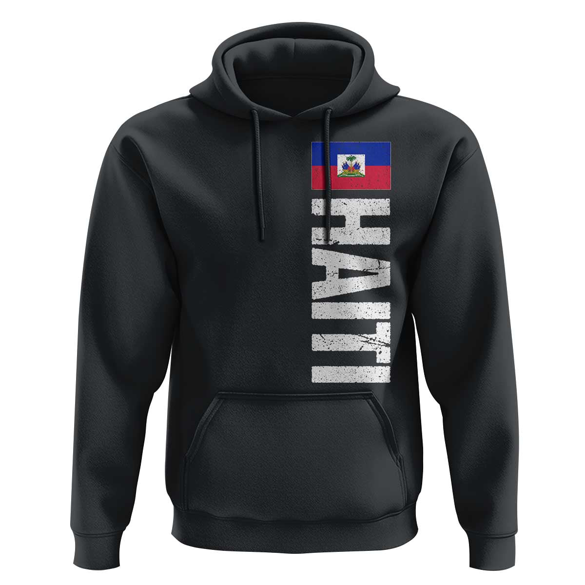 Vintage Haitian Flag Hoodie Proud Haitienne Haiti Independence 1804