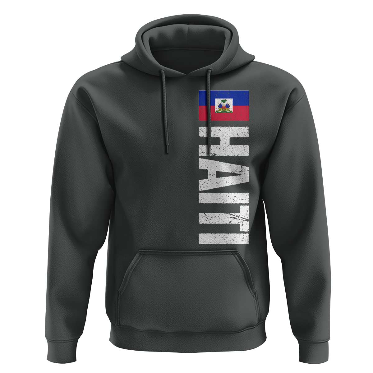 Vintage Haitian Flag Hoodie Proud Haitienne Haiti Independence 1804