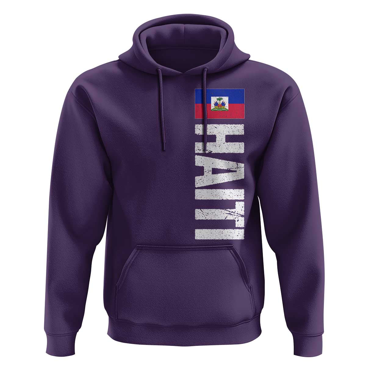Vintage Haitian Flag Hoodie Proud Haitienne Haiti Independence 1804