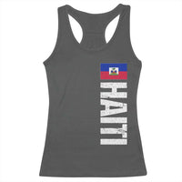 Vintage Haitian Flag Racerback Tank Top Proud Haitienne Haiti Independence 1804