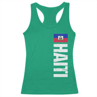 Vintage Haitian Flag Racerback Tank Top Proud Haitienne Haiti Independence 1804