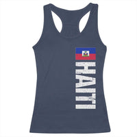 Vintage Haitian Flag Racerback Tank Top Proud Haitienne Haiti Independence 1804