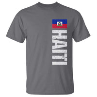 Vintage Haitian Flag T Shirt Proud Haitienne Haiti Independence 1804
