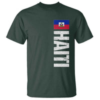 Vintage Haitian Flag T Shirt Proud Haitienne Haiti Independence 1804