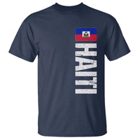 Vintage Haitian Flag T Shirt Proud Haitienne Haiti Independence 1804