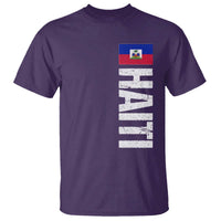 Vintage Haitian Flag T Shirt Proud Haitienne Haiti Independence 1804