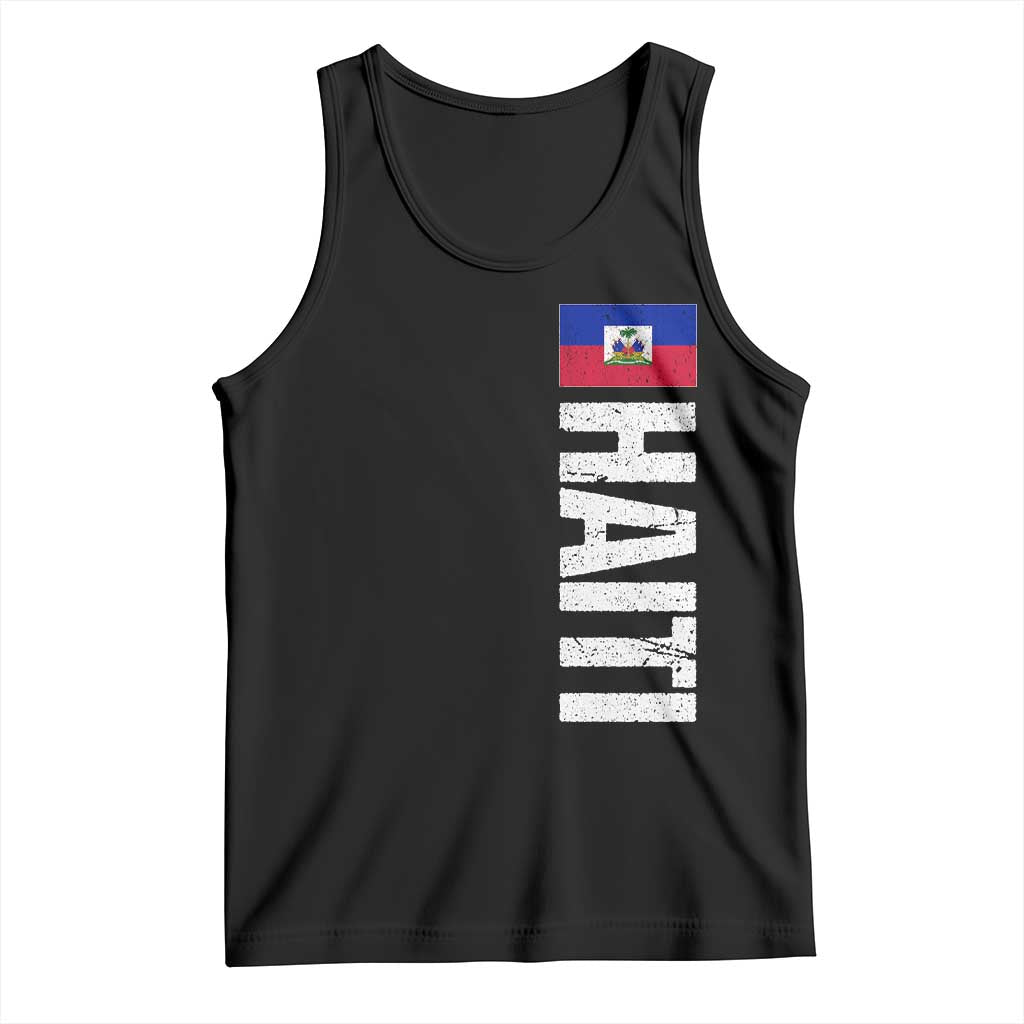 Vintage Haitian Flag Tank Top Proud Haitienne Haiti Independence 1804