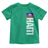 Vintage Haitian Flag Toddler T Shirt Proud Haitienne Haiti Independence 1804