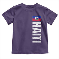 Vintage Haitian Flag Toddler T Shirt Proud Haitienne Haiti Independence 1804