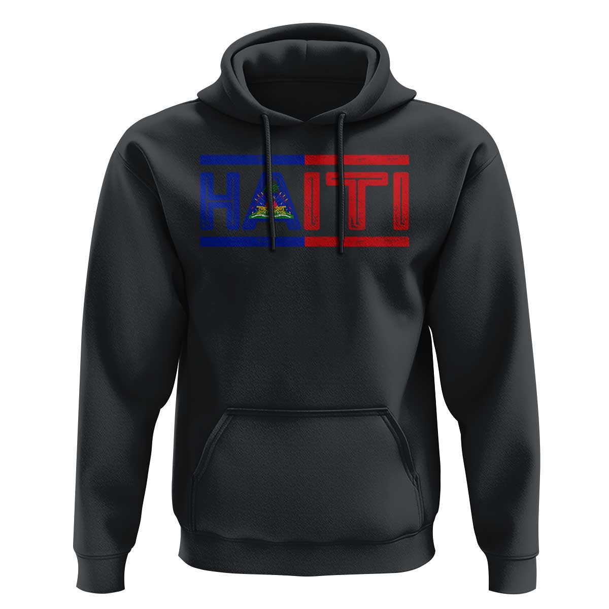 Haiti Flag Hoodie Vintage Haitian Pride Ayiti Roots