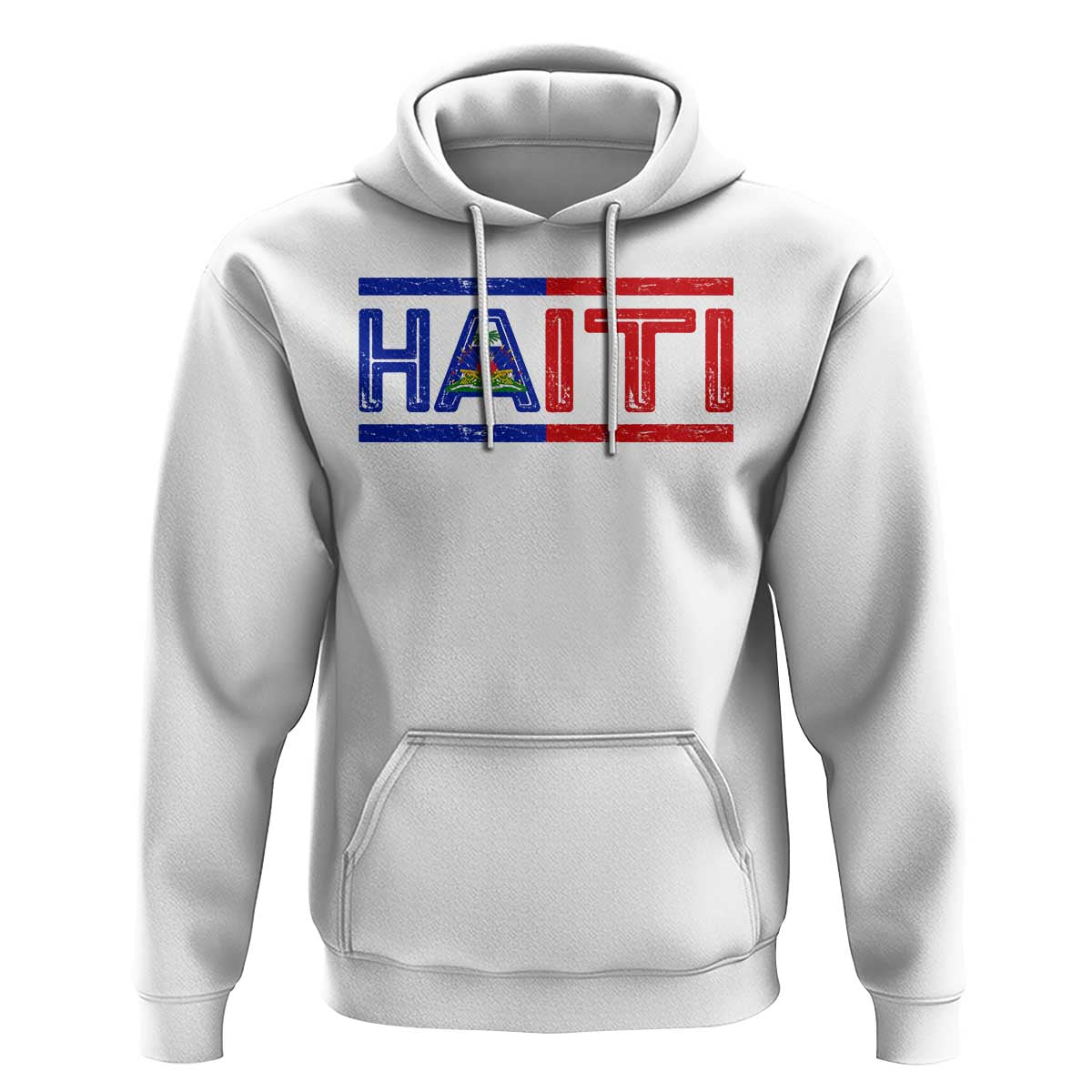 Haiti Flag Hoodie Vintage Haitian Pride Ayiti Roots