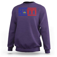 Haiti Flag Sweatshirt Vintage Haitian Pride Ayiti Roots