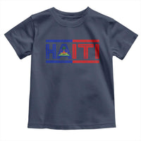 Haiti Flag Toddler T Shirt Vintage Haitian Pride Ayiti Roots